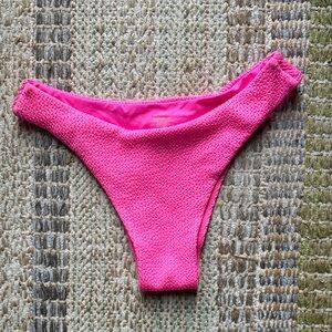 Monday Swimwear Pink Bikini Bottom